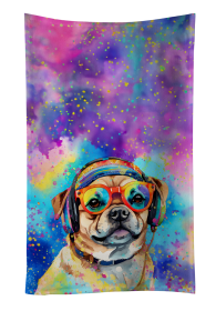 Pug 1 Hippie Dawg Kitchen Towel