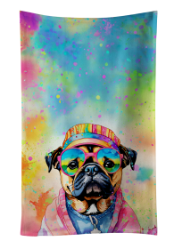 Pug 2 Hippie Dawg Kitchen Towel