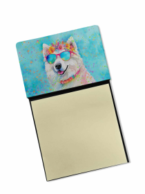 Samoyed 1 Hippie Dawg Sticky Note Holder