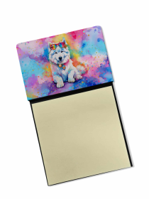 Samoyed 4 Hippie Dawg Sticky Note Holder