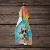 Schnauzer 2 Hippie Dawg Kitchen Towel