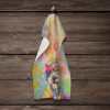 Schnauzer 4 Hippie Dawg Kitchen Towel