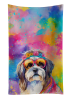 Shih Tzu 1 Hippie Dawg Kitchen Towel