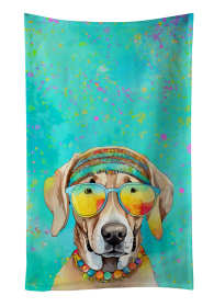 Weimaraner 2 Hippie Dawg Kitchen Towel