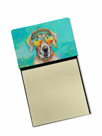 Weimaraner 2 Hippie Dawg Sticky Note Holder