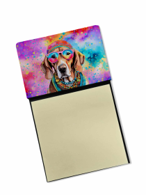 Weimaraner 3 Hippie Dawg Sticky Note Holder