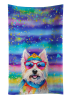 Westie 3 Hippie Dawg Kitchen Towel