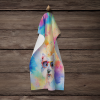 Westie 5 Hippie Dawg Kitchen Towel