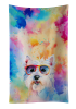 Westie 5 Hippie Dawg Kitchen Towel