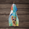 Yorkshire Terrier 2 Hippie Dawg Kitchen Towel