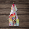 Yorkshire Terrier 5 Hippie Dawg Kitchen Towel