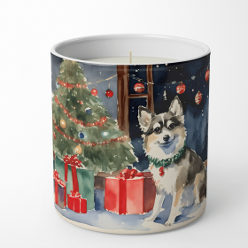 Alaskan Klee Kai Cozy Christmas Decorative Soy Candle