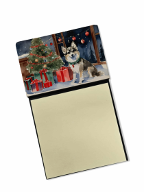 Alaskan Klee Kai Cozy Christmas Sticky Note Holder