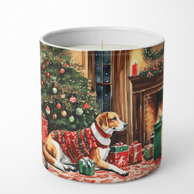 American Foxhound Cozy Christmas Decorative Soy Candle