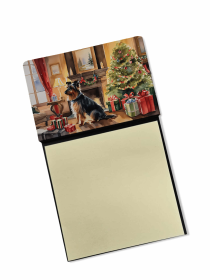 Australian Terrier Cozy Christmas Sticky Note Holder