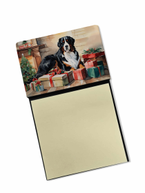 Bernese Mountain Dog Cozy Christmas Sticky Note Holder