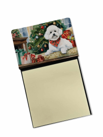 Bichon Frise Cozy Christmas Sticky Note Holder