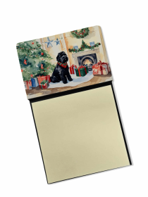 Black Russian Terrier Cozy Christmas Sticky Note Holder