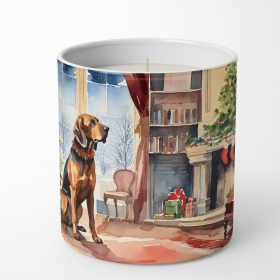 Bloodhound Cozy Christmas Decorative Soy Candle