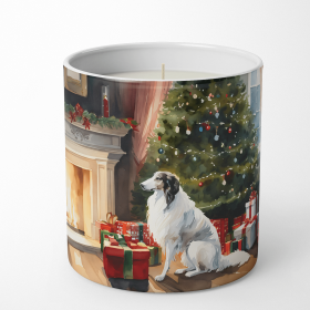 Borzoi Cozy Christmas Decorative Soy Candle