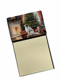 Borzoi Cozy Christmas Sticky Note Holder