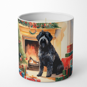 Bouvier des Flandres Cozy Christmas Decorative Soy Candle