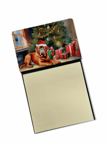 Dogue de Bordeaux 2 Cozy Christmas Sticky Note Holder