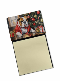 English Bulldog 1 Cozy Christmas Sticky Note Holder