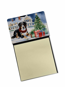 Entlebucher Mountain Dog 1 Cozy Christmas Sticky Note Holder