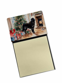 Flat-Coated Retriever 2 Cozy Christmas Sticky Note Holder