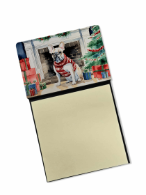 French Bulldog 2 Cozy Christmas Sticky Note Holder