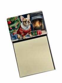 French Bulldog 3 Cozy Christmas Sticky Note Holder