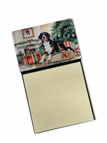 Greater Swiss Mountain Dog Cozy Christmas Sticky Note Holder