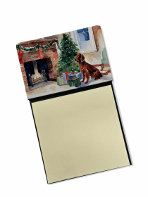 Irish Setter2  Cozy Christmas Sticky Note Holder