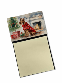 Irish Terrier Cozy Christmas Sticky Note Holder