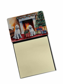 Komondor Cozy Christmas Sticky Note Holder