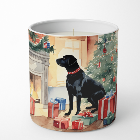 Labrador Retriever Cozy Christmas Decorative Soy Candle