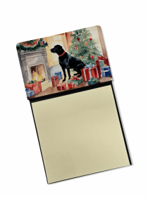 Labrador Retriever - Black 1 Cozy Christmas Sticky Note Holder