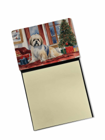 Lhasa Apso Cozy Christmas Sticky Note Holder