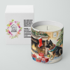 Norwegian Buhund Cozy Christmas Decorative Soy Candle