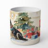 Norwegian Buhund Cozy Christmas Decorative Soy Candle