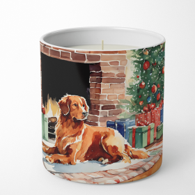 Nova Scotia Duck Trolling Retriever Cozy Christmas Decorative Soy Candle