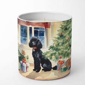 Poodle Cozy Christmas Decorative Soy Candle