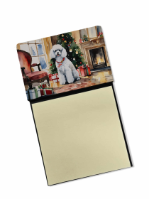 Poodle 4 Cozy Christmas Sticky Note Holder