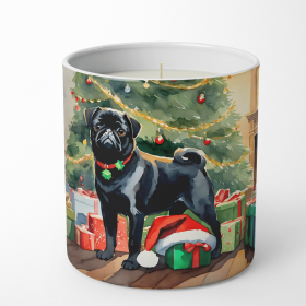 Pug Cozy Christmas Decorative Soy Candle