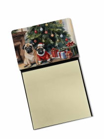 Pug 2 Cozy Christmas Sticky Note Holder