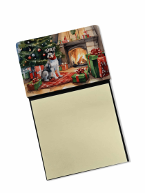 Schnauzer Cozy Christmas Sticky Note Holder