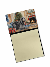 Scottish Deerhound 2 Cozy Christmas Sticky Note Holder