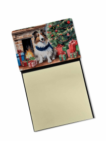 Sheltie/Shetland Sheepdog 2 Cozy Christmas Sticky Note Holder