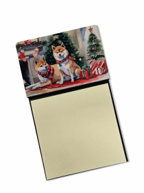 Shiba Inu Cozy Christmas Sticky Note Holder